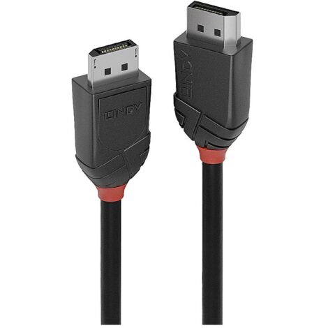 Câble de raccordement LINDY Fiche mâle DisplayPort, Fiche mâle DisplayPort 1.5 m noir 36494 Câble DisplayPort S237702