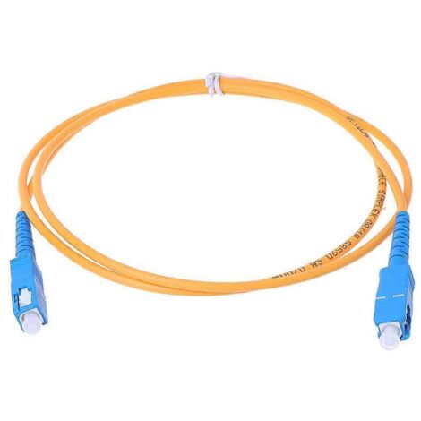 Câble de raccordement monomode à fibre optique SC/UPC-SC/UPC-SM 3 mm - 1 m