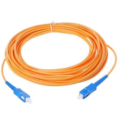 Câble de raccordement monomode à fibre optique SC/UPC-SC/UPC-SM 3 mm - 10 m