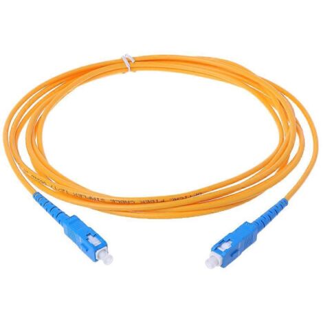 Câble de raccordement monomode à fibre optique SC/UPC-SC/UPC-SM 3 mm - 3 m