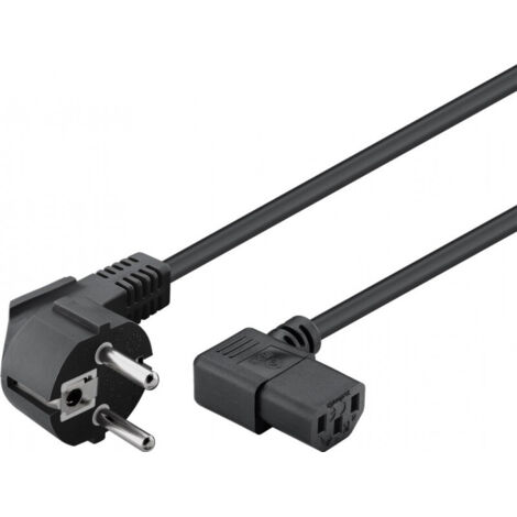 Câble de raccordement pour appareils IEC Goobay 96032 noir 3.00 m