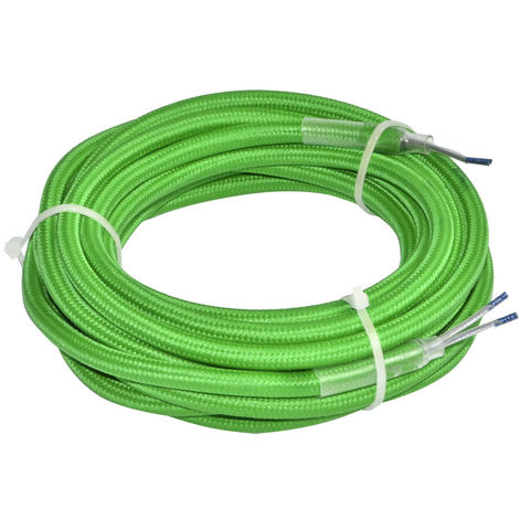 Câble électrique parallèle 2x1 25m DUOLEC Blanc - Cables électriques