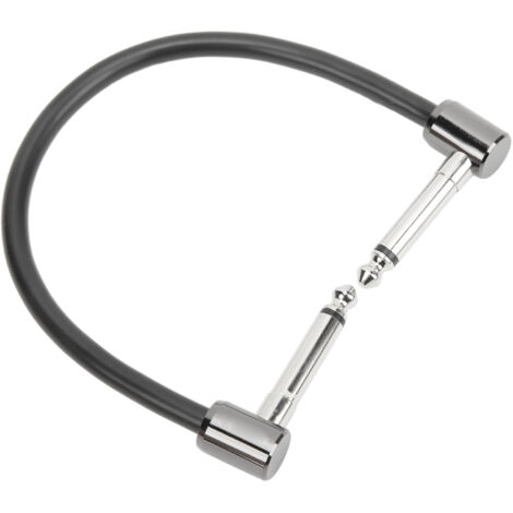 Câble de raccordement pour pédale d'effets 20cm - Fil de connexion pour guitare électrique et stompbox - Câble FC‑8 pour scène et performance live