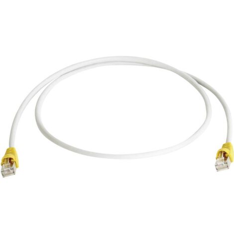 Câble de raccordement réseau informatique RJ45 (croisé) Telegärtner 100008987 CAT 6a S/FTP gris 10.00 m Q010961