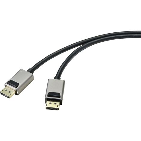 Câble de raccordement SpeaKa Professional DisplayPort Fiche mâle DisplayPort, Fiche mâle DisplayPort