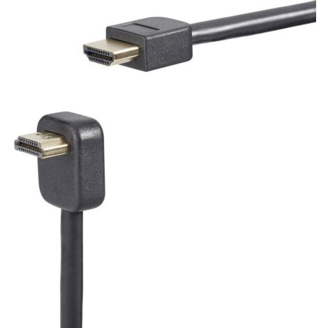 Câble de raccordement SpeaKa Professional HDMI Fiche mâle HDMI-A, Fiche mâle HDMI-A 0.90 m noir SP-7870068 4K UHD, cana
