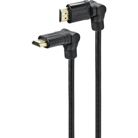 Câble de raccordement SpeaKa Professional HDMI Fiche mâle HDMI-A, Fiche mâle HDMI-A 3.00 m noir SP-9510016 Câble HDMI