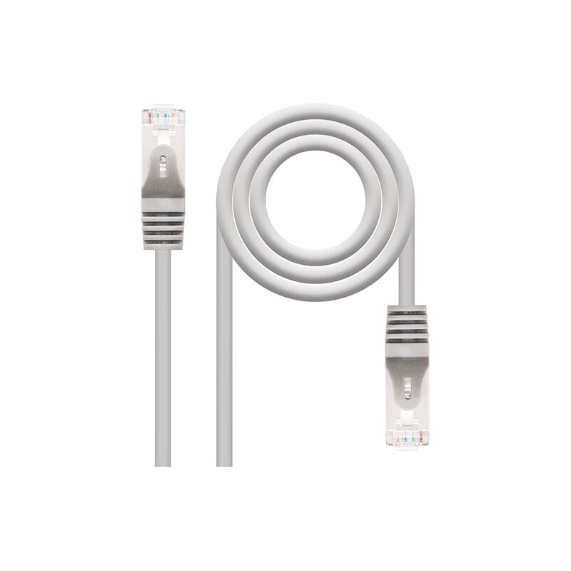 

Nanocable - Latiguillo RJ45 Cat5e FTP CCA 2m GRIS