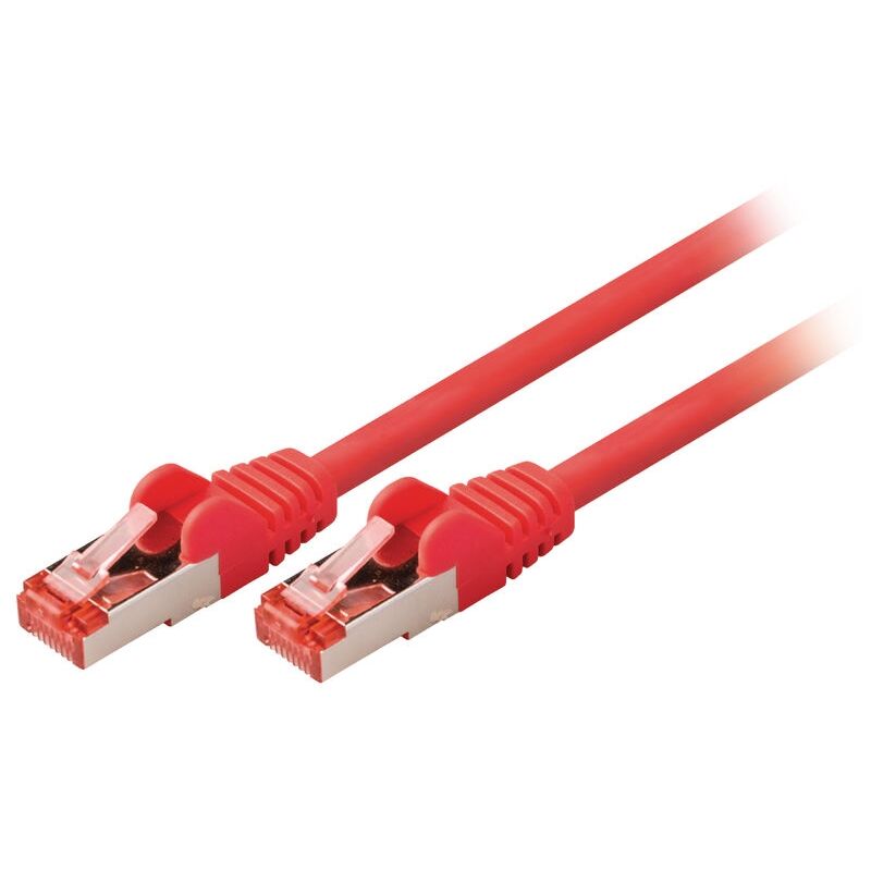 

Valueline - Cable de red macho a macho de 0.15 m rojo SF/FTP CAT6 NE550580332