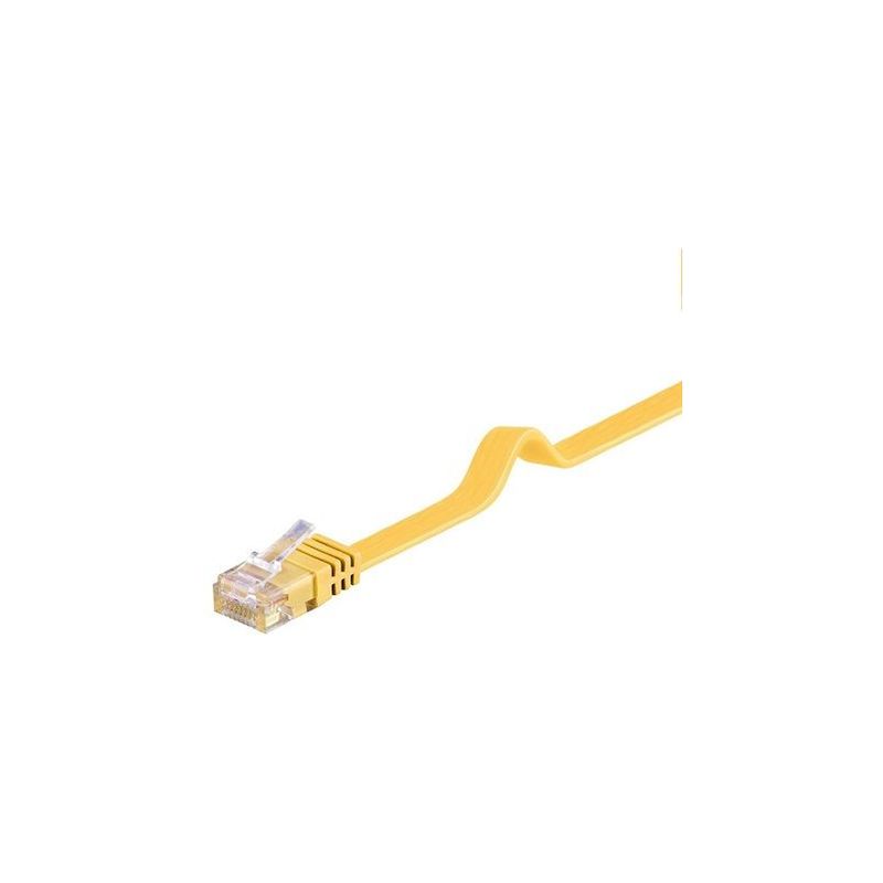 

Cable de red plano UTP CAT6 0.50 M Amarillo