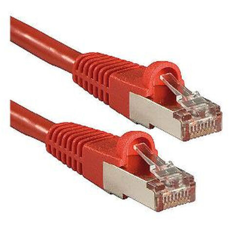 Cable de Red Rígido UTP Categoría 6 LINDY 47163 1,5 m Rojo 1 unidad 4002888471633 S7774971 LINDY