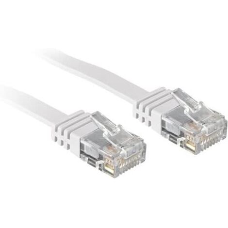 Cable de Red Rígido UTP Categoría 6 LINDY 47503 3 m Blanco 1 unidad