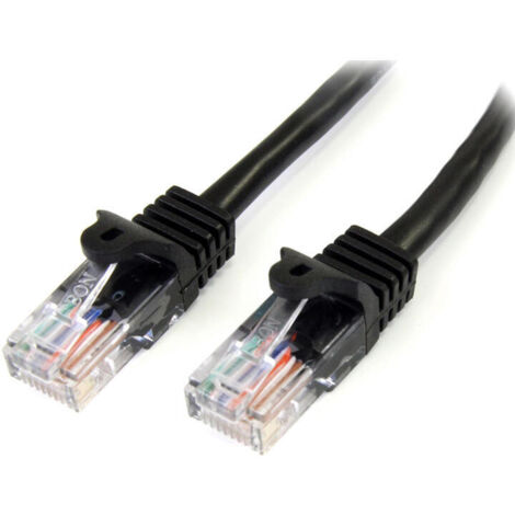 Cable de Red Rígido UTP Categoría 6 Startech 45PAT50CMBK          0,5 m 0065030867979 S55057963 Startech