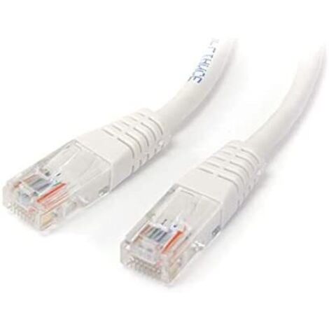 Cable de Red Rígido UTP Categoría 6 Startech M45PAT15MWH          5 m 15 m