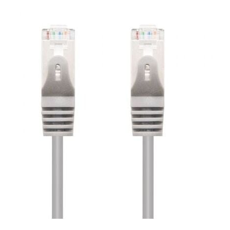 NANO CABLE Cable de Red RJ45 FTP Nanocable 10.20.0815 Cat.6/ 15m/ Gris