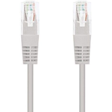 Cable de Red RJ45 UTP Nanocable 10.20.0401 Cat.6/ 1m/ Gris