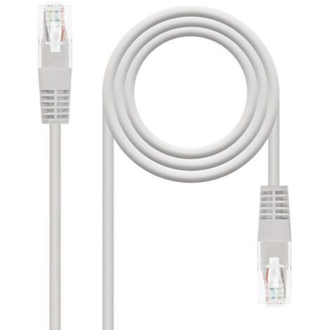 Cable de Red RJ45 UTP Nanocable 10.20.0401-L150 Cat.6A/ 1.5m/ Gris