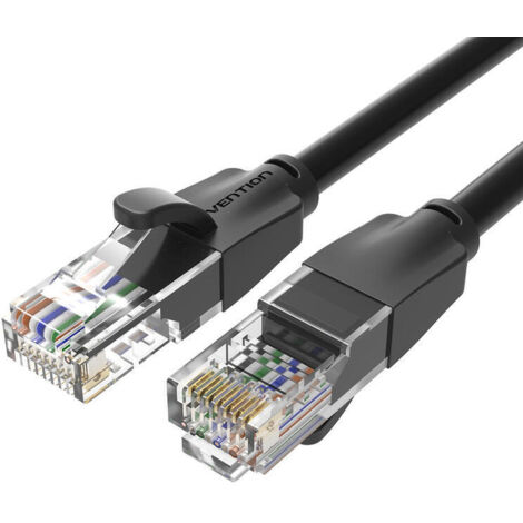 Cable de Red RJ45 UTP Vention IBEBF Cat.6/ 1m/ Negro