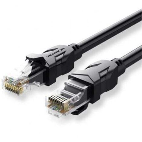 Cable de Red RJ45 UTP Vention IBEBV Cat.6/ 40m/ Negro