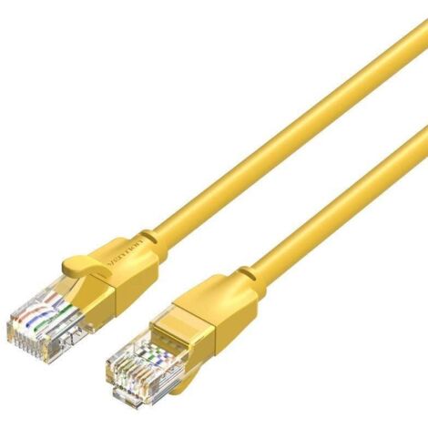 Cable de Red RJ45 UTP Vention IBEYH Cat.6/ 2m/ Amarillo