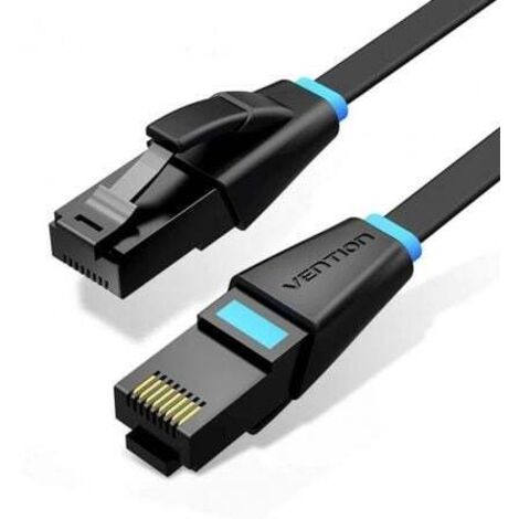 Cable de Red RJ45 UTP Vention IBJBF Cat.6A/ 1m/ Negro