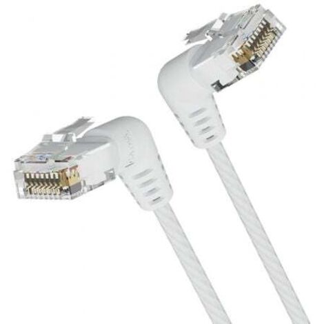 Cable de Red RJ45 UTP Vention IBOWF Cat.6A/ 1m/ Blanco