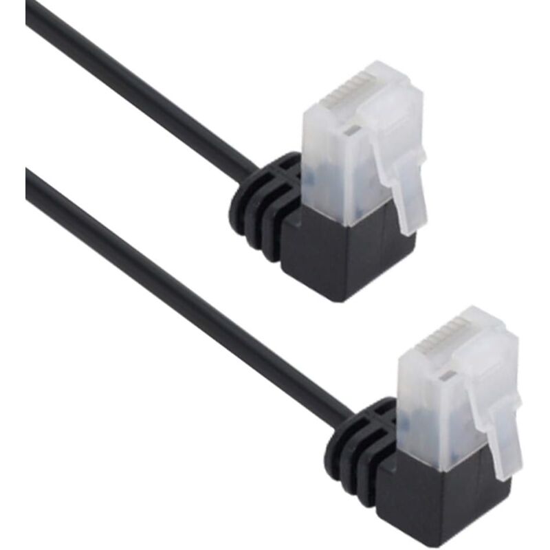 

Cable de red UTP CAT5E 2x 90 grados 5 M Negro
