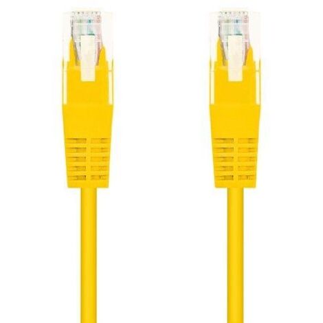 Cable de red UTP CAT6 1 M Amarillo