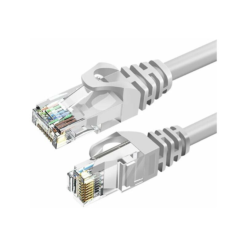 

Cable de red UTP CAT6 10 M Gris