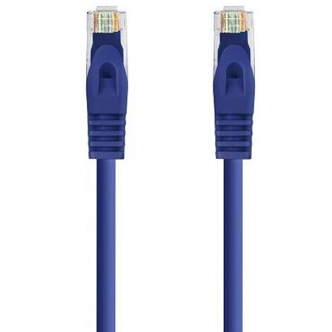 Cable de red UTP CAT6a 1 M Azul