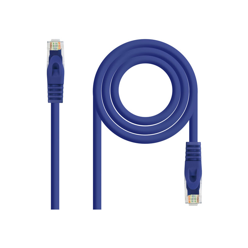 

Latiguillo RJ45 Cat6a UTP CU LSZH 2m AZUL