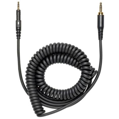 Câble de remplacement pour casque ATH M50X M40X avec résistance à la traction - Fil à ressort