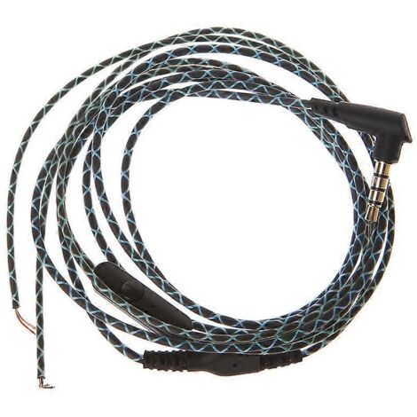 Câble de remplacement pour casque audio, interface 3,5 mm, rallonge avec réduction de bruit