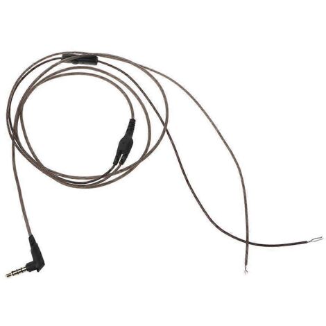Câble de remplacement pour casque audio, interface 3,5 mm, rallonge avec réduction de bruit