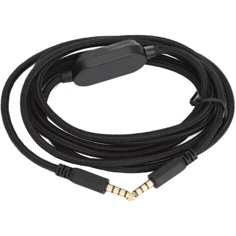 Câble de remplacement pour casque avec contrôle de volume et interrupteur muet, compatible AW720H AW310H AW510H 988AW920H G633 G933