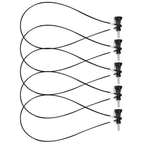 Câble de sécurité anti-perte pour câbles de 12, 11, 10, 9 et 8 pouces.