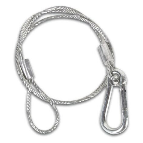 Cable de sécurité pour jeu de lumière - charge max  50kg