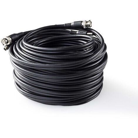 Cable de Seguridad Cctv BncCc  Rg59  20 M  Co