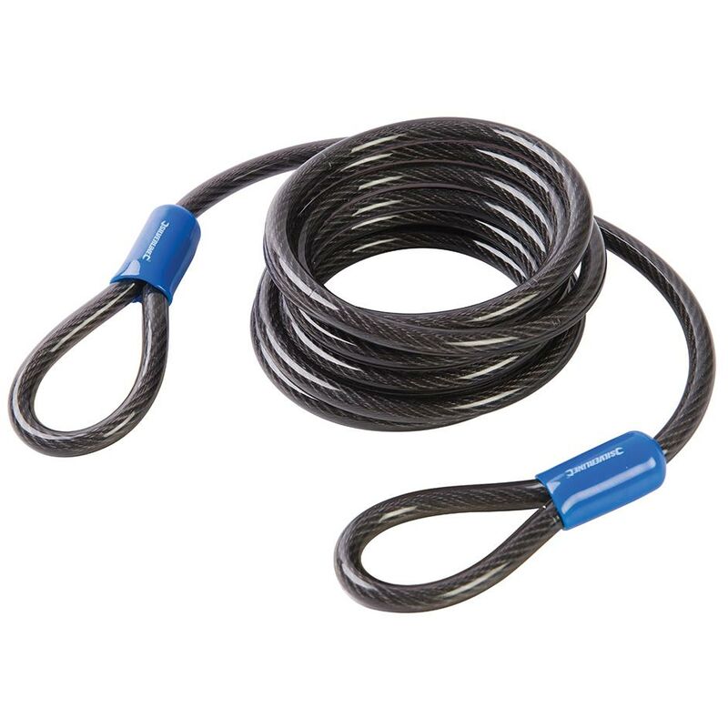 Cable de seguridad de acero 2,5 m x 8 mm