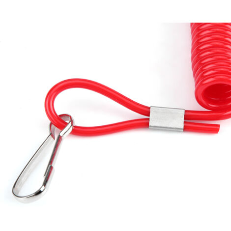 Cable de seguridad para interruptor de desconexión de encendido de emergencia del motor fueraborda Tohatsu