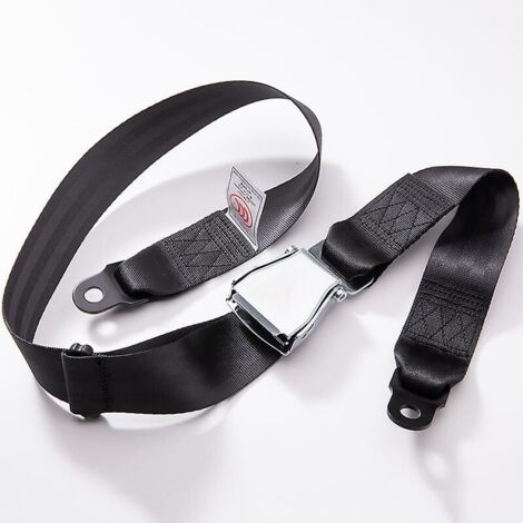 Câble de siège de ceinture de sécurité à deux points réglable pour l'aviation d'avions Ceinture de sécurité de voiture à deux points-subaoe thsinde
