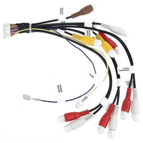 Câble de sortie RCA pour autoradio Android (prise 24 broches)