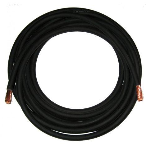 Câble de soudage à l'arc souple 35 mm² – Cuivre 100% – Enrobage PVC – Intensité 260A – Vente au mètre – Soudo Metal