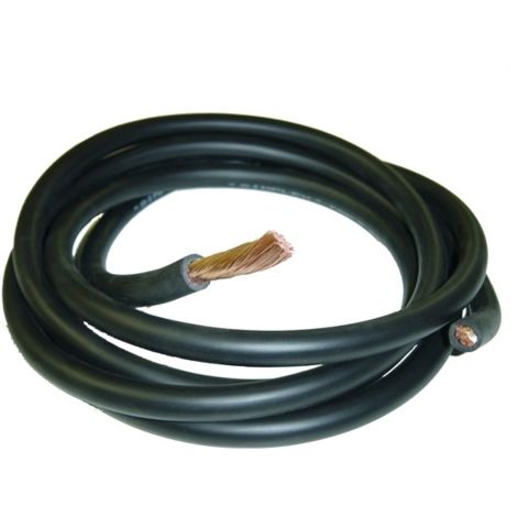 Câble de soudage à l'arc souple cuivre néoprène 25 mm² – Norme H01N2-D – Capacité 180 à 230A – Vente au mètre – Soudo Metal