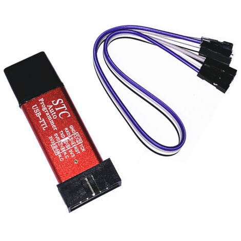 Câble de téléchargement automatique pour microcontrôleur STC, USB vers TTL, programmateur à démarrage à froid manuel, STCISP prend en charge 3,3/5 V.
