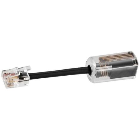 Câble de Téléphone RJ11 RJ9 4P4C pour Extension de Ligne Fixe Souple