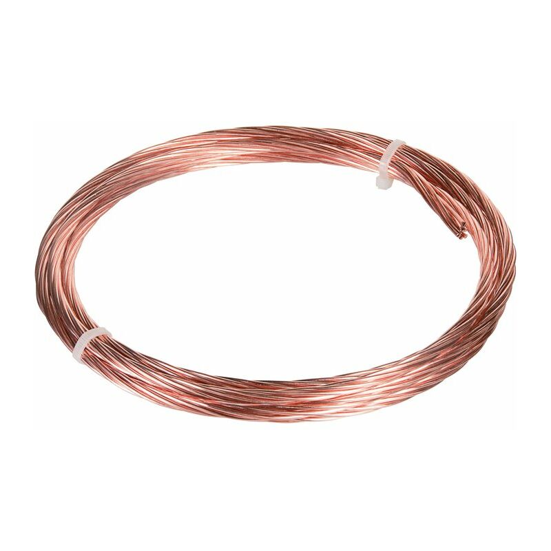 Câble de terre - Cuivre nu - Couronne de 3 m Electraline