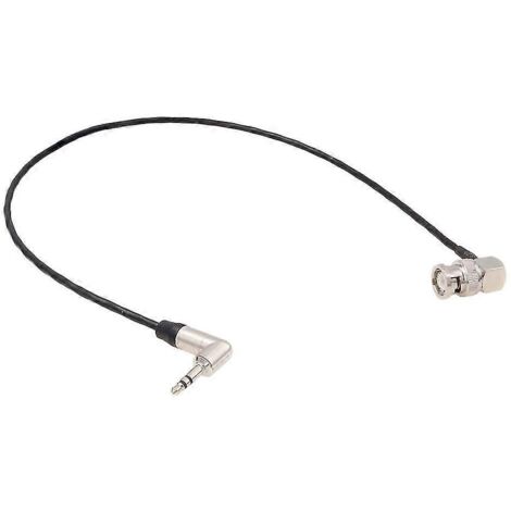 Câble de timecode TRS 3,5 mm vers BNC mâle pour caméra C300/500F55/Amira/ZoomF8