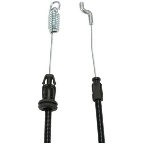 Câble de traction pour tondeuse – Longueur totale 1295mm – Longueur de gaine 1115mm – Pièce d'origine CASTELGARDEN / GGP