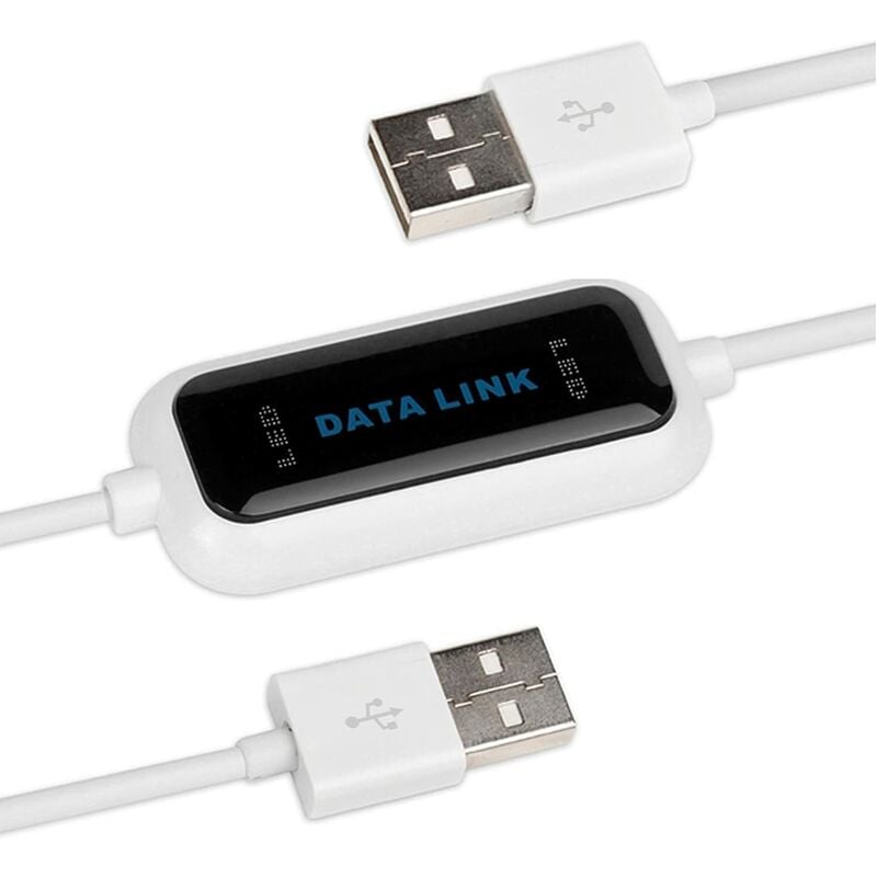 

Cable de transferencia USB 2.0 PC a PC / conexión de datos para computadoras, laptops